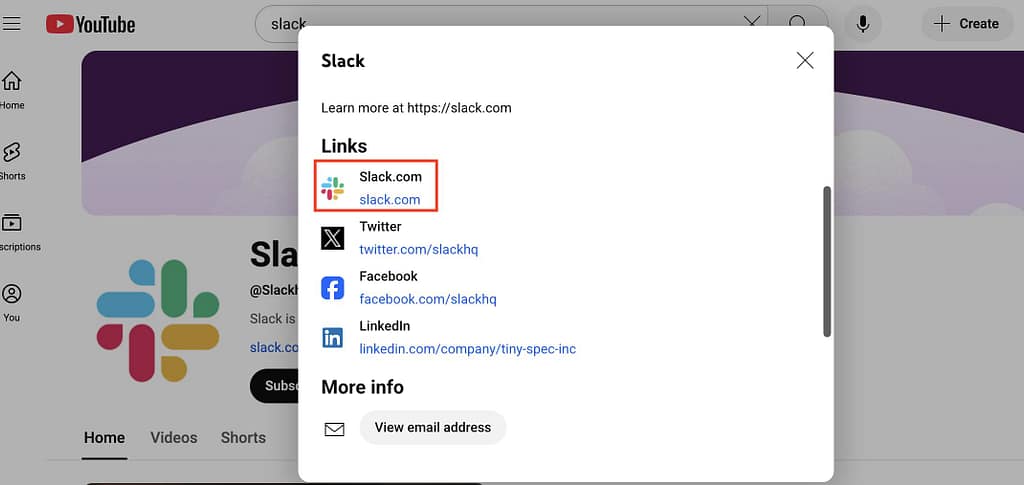 youtube backlinks
